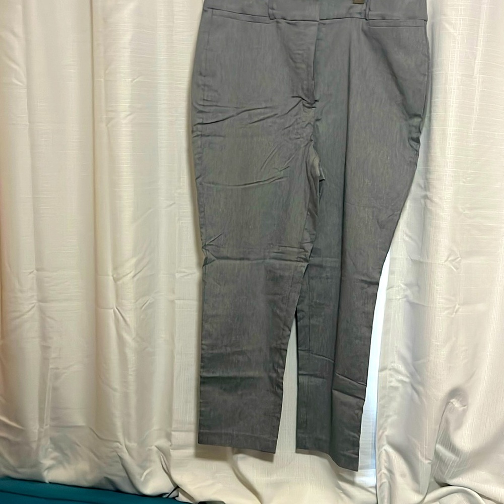 Lane Bryant grey slacks regular length